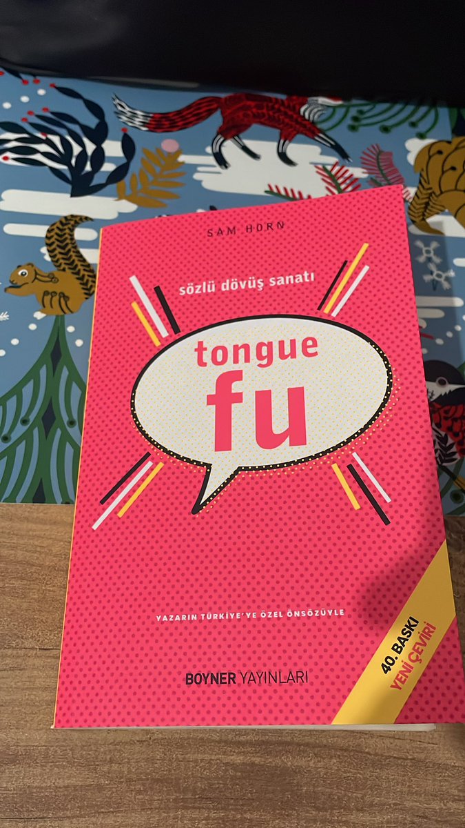 Tongue fu ismi baya komik 
Ben de öğreneceğim bu konuşma işini umarım