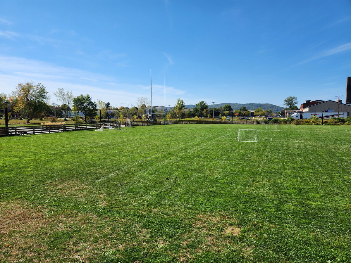 Russell Park in Keene is looking great!