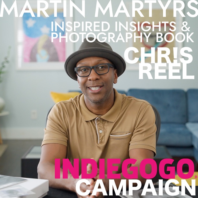 creativeleague's tweet photo. From lens to literature: our photographer's (@thereelchris) powerful new book Martin Martyrs is now available. Support an @Indiegogo project that captures the beauty of perseverance. Read &amp; pledge today! #martinmartyrs #indiegogo #photobook