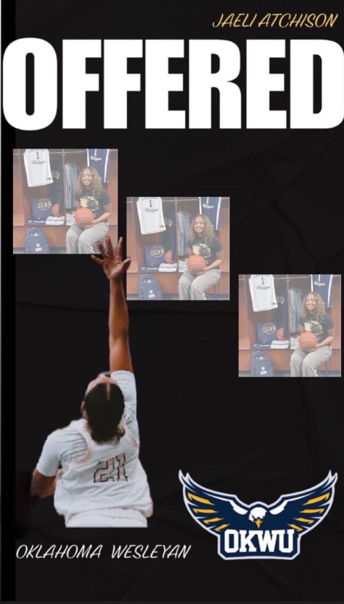 After a great visit at <a href="/OKWUeagles_WBB/">OKWU Women’s Basketball</a> I am blessed to have received an offer! Thank you <a href="/hmesser1323/">Coach Heidi Messer</a> for the opportunity and believing in me!!