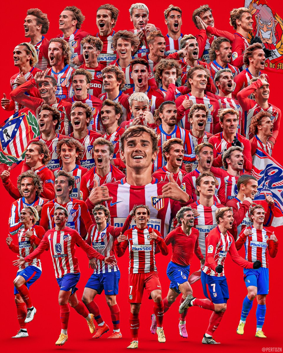 pertdesigns's tweet photo. 2️⃣0️⃣0️⃣ Goals for Atletico Madrid for Antoine Griezmann 🔴⚪️ https://t.co/a96kiswV3E