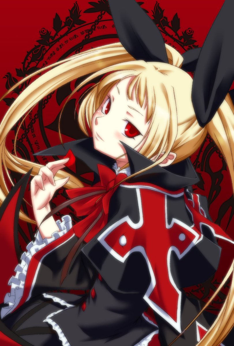 dailyfggirls's tweet image. the fighting game girl of the day is
  rachel alucard ♡ blazblue