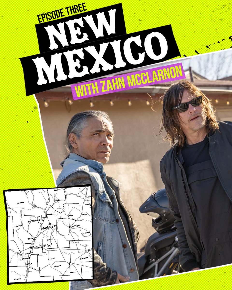 rideamc's tweet image. Join Zahn and Norman as they pick up their bikes and ride to New Mexico. 🏍️ 

Season 7 of #RideWithNorman is streaming now on AMC+.