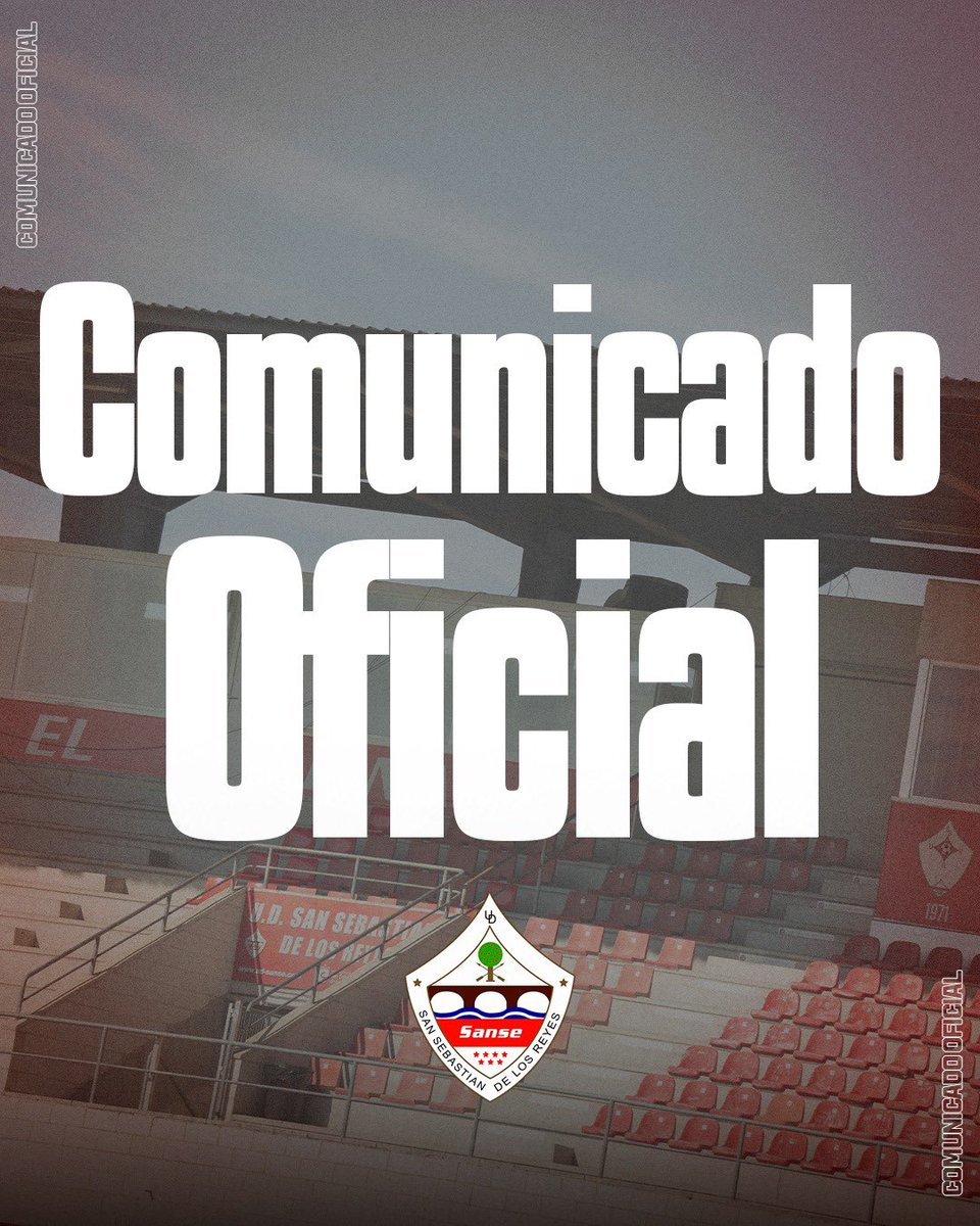 🚨 COMUNICADO OFICIAL | AGRADECIMIENTO A LAS INSTITUCIONES

Desde la UD. Sanse queremos trasladar nuestro más sincero agradecimiento tanto al Ayuntamiento de Sanse como a la Real Federación Española de Fútbol (RFEF) y a la Real Federación de Fútbol de Madrid (RFFM) por su