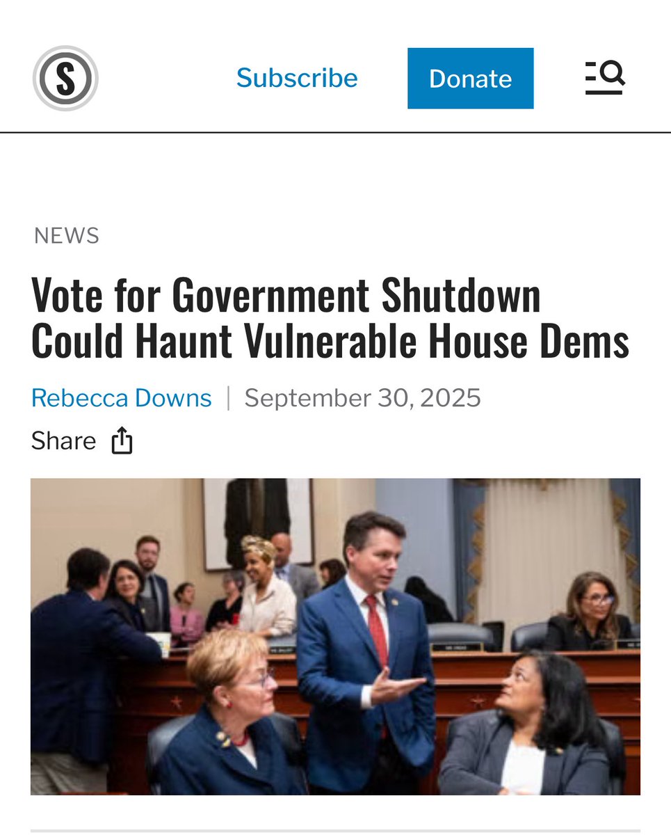 Rebecca Downs๐บ๐ธ๐ฆ๐ฎ๐ฑ (@rebeccarosegold) on Twitter photo As government shutdown looms, the <a href="/NRCC/">NRCC</a> is targeting vulnerable House Democrats from Ohio for recent votes. Includes comments from NRCCโs <a href="/zach_bannon/">Zach Bannon</a>, as well as Republican congressional candidates <a href="/JoshWilliamsOH/">Rep. Josh Williams</a> and <a href="/KevinCoughlin/">Kevin Coughlin ๐บ๐ธ</a>.
Check out my latest for <a href="/DailySignal/">The Daily Signal</a>! As government shutdown looms, the <a href="/NRCC/">NRCC</a> is targeting vulnerable House Democrats from Ohio for recent votes. Includes comments from NRCCโs <a href="/zach_bannon/">Zach Bannon</a>, as well as Republican congressional candidates <a href="/JoshWilliamsOH/">Rep. Josh Williams</a> and <a href="/KevinCoughlin/">Kevin Coughlin ๐บ๐ธ</a>.
Check out my latest for <a href="/DailySignal/">The Daily Signal</a>!
