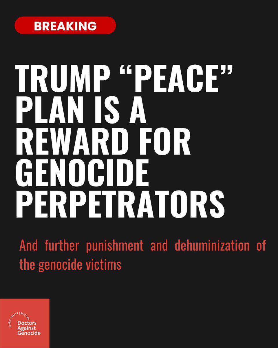 docstopgenocide's tweet image. Doctors Against Genocide Perspective

From a medical + humanitarian lens:
• Freedom, sovereignty &amp;amp; self-determination = core health rights. Their denial causes starvation, epidemics, hospital destruction &amp;amp; generational trauma.
• Occupation, apartheid &amp;amp; genocide = structural…