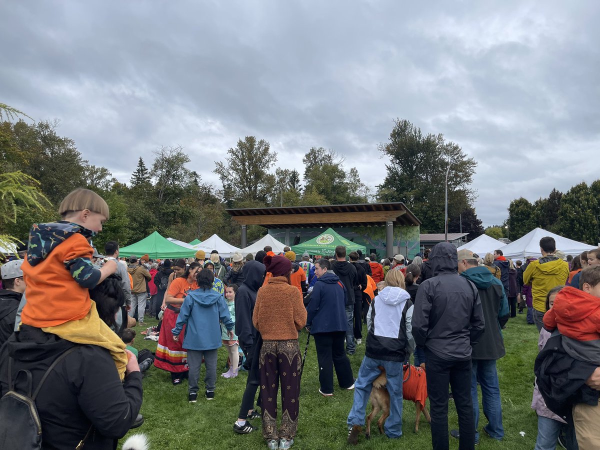 🧡 Today’s walk in Courtenay reminded me: reconciliation is a conversation that isn’t always easy, and we won’t always agree. But here in BC, we share this land and this future. We must keep walking and keep talking. #EveryChildMatters