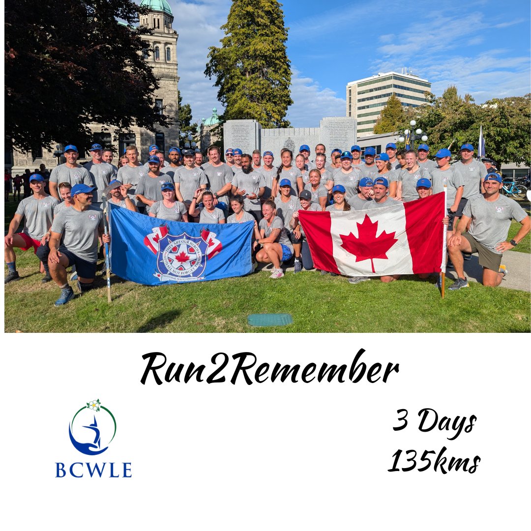 BC Women in Law Enforcement (@bcwlecanada) on Twitter photo Congrats #BCWLE VP Tara Korber of <a href="/deltapolice/">Delta Police Department</a> for completing the <a href="/BCLEMemorial/">BCLEMemorial</a> #Run2Remember!
The Run is a grueling 3-day 135kms route thru LMR & CRD to the Bastion <a href="/BCLegislature/">BC Legislature</a>.
Sending her teammate Shelby Priest wishes for a speedy recovery! #NextYear
#WomenLeading #BCLEM Congrats #BCWLE VP Tara Korber of <a href="/deltapolice/">Delta Police Department</a> for completing the <a href="/BCLEMemorial/">BCLEMemorial</a> #Run2Remember!
The Run is a grueling 3-day 135kms route thru LMR & CRD to the Bastion <a href="/BCLegislature/">BC Legislature</a>.
Sending her teammate Shelby Priest wishes for a speedy recovery! #NextYear
#WomenLeading #BCLEM