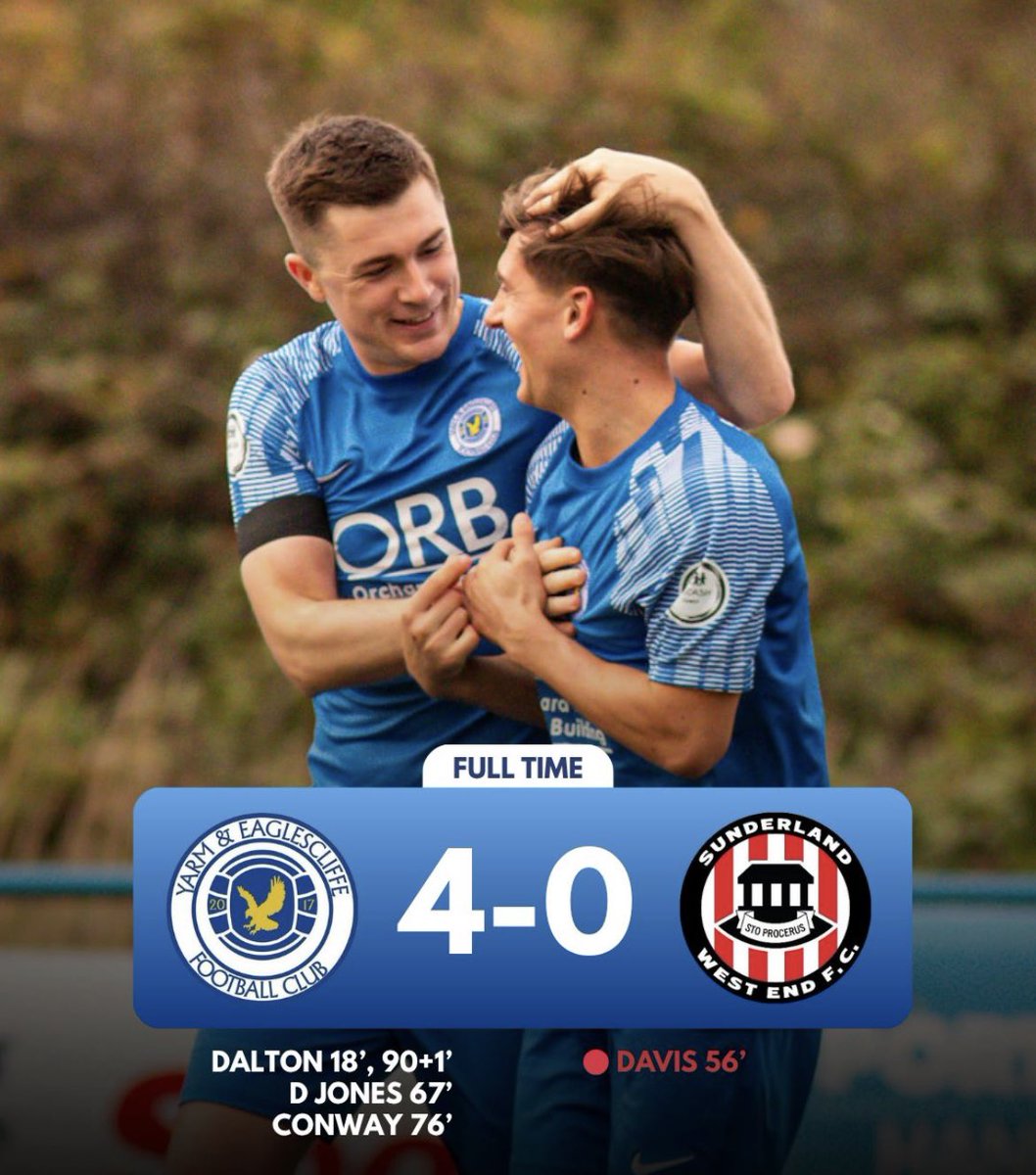 Great performance 

Good luck to <a href="/Westend_FC/">Sunderland West End FC</a> rest of season