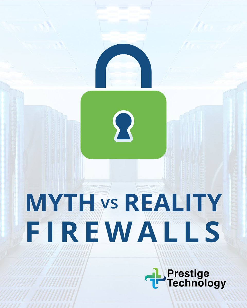 PrestigeTechSys's tweet image. 🔒 Myth vs Reality: Firewalls

💭 Myth: “We have a firewall. That’s enough.”
⚡ Reality: Firewalls only see so much. Zero-days, insiders, and stolen creds walk right through.
✅ True security = layers + 24/7 monitoring.

🔐 Free network assessment:
🛡️ prestigesystems.com/network-assess…