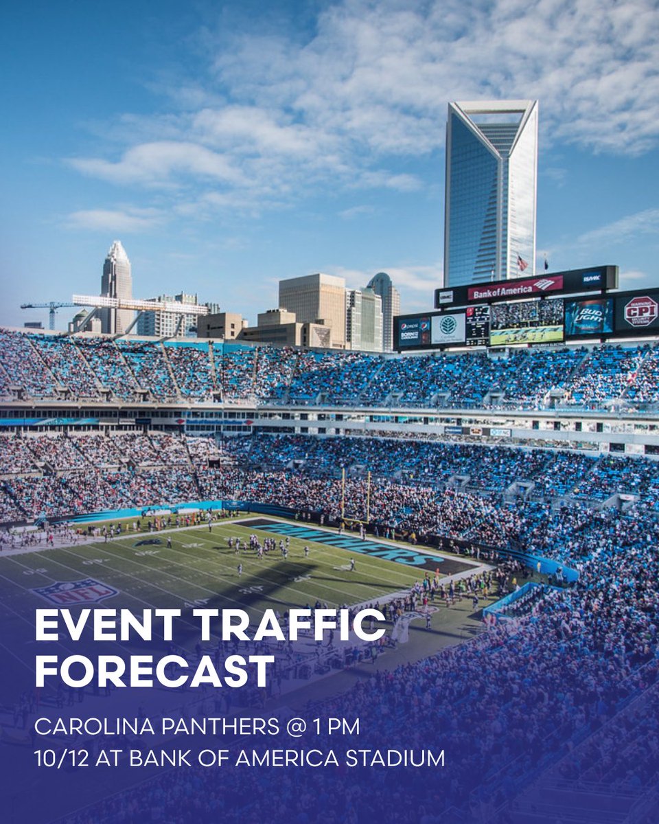 It's gameday in the Queen City once again, as the Panthers take on the Dallas Cowboys in Uptown today. Make sure to take those Express Lanes to and from the game, so you miss all of the gridiron traffic!
.
.
.
#I77Express #ExpressLane #SkipTheTraffic #CharlotteCommuter #CLTlife