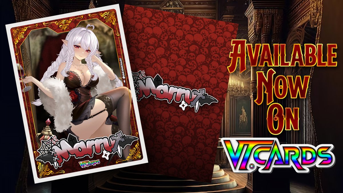 VT.Cards (@_vtcards_) on Twitter photo 🔥👹 Official Release 👹🔥
The shadows stir… <a href="/marruwuchan/">⛧⋆。˚ Marru 🩸😈 | Corruption Arc</a>’s VTuber trading card has descended from the abyss!
Embrace the dark allure of this gothic demon and claim your card today 👉 VT-cards.com/product/marru-d
#VTuber #TradingCards 🔥👹 Official Release 👹🔥
The shadows stir… <a href="/marruwuchan/">⛧⋆。˚ Marru 🩸😈 | Corruption Arc</a>’s VTuber trading card has descended from the abyss!
Embrace the dark allure of this gothic demon and claim your card today 👉 VT-cards.com/product/marru-d
#VTuber #TradingCards