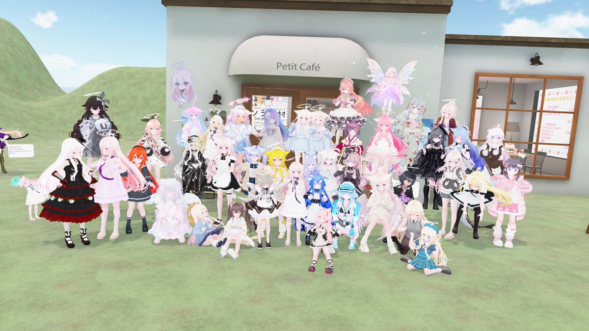 ソラハちゃん3周年記念のメイドカフェ集会行ってきました！

いろんなソラハちゃんをいっぱいみられてとても幸せでした～！メイドさんもすごい可愛かったです！

お誕生日にこんな楽しい集会をありがとうございました！