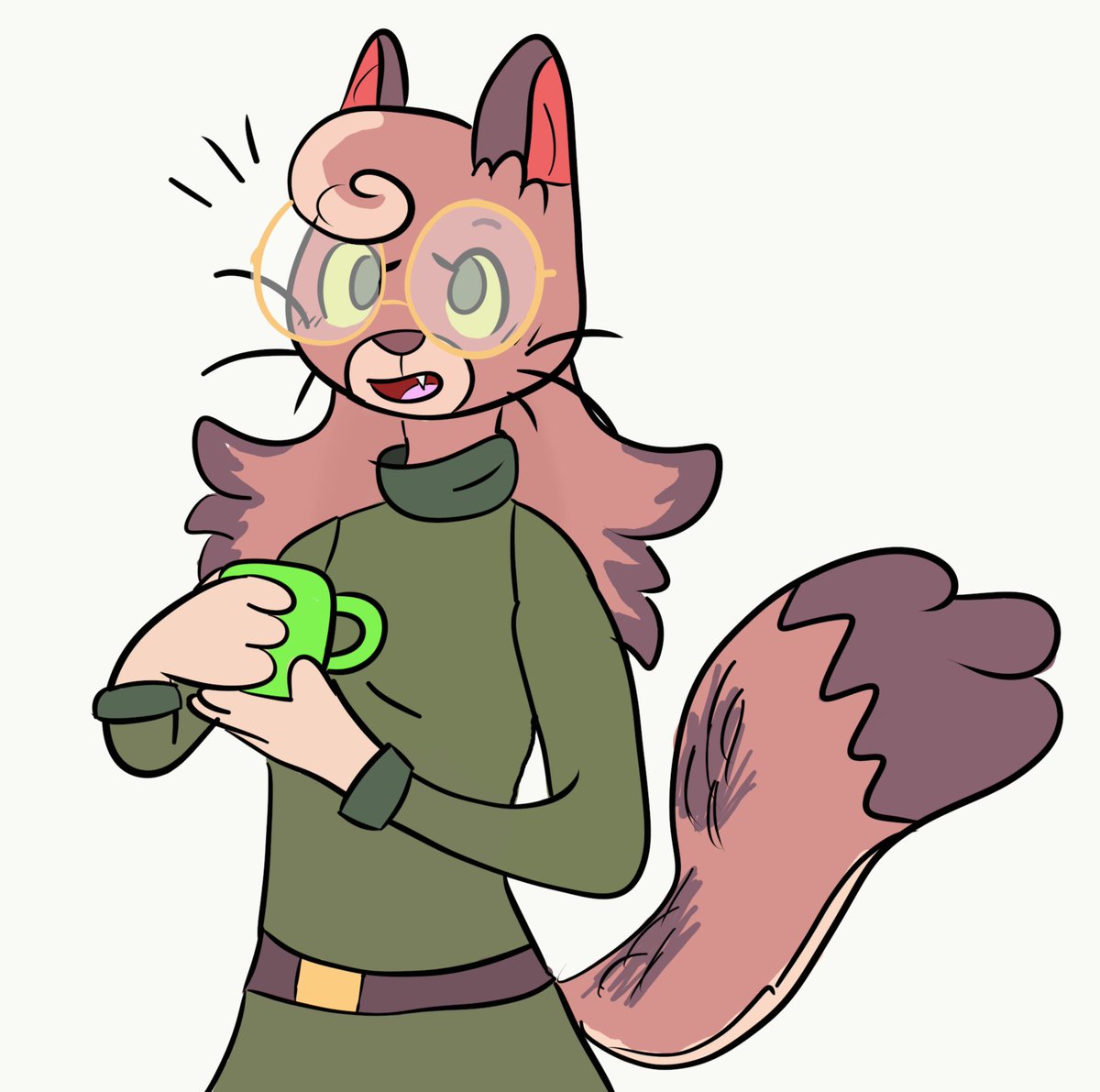Wanted to draw <a href="/geckit_/">Geckit ✰</a>'s mocha for quite a while

Finally did it lol
