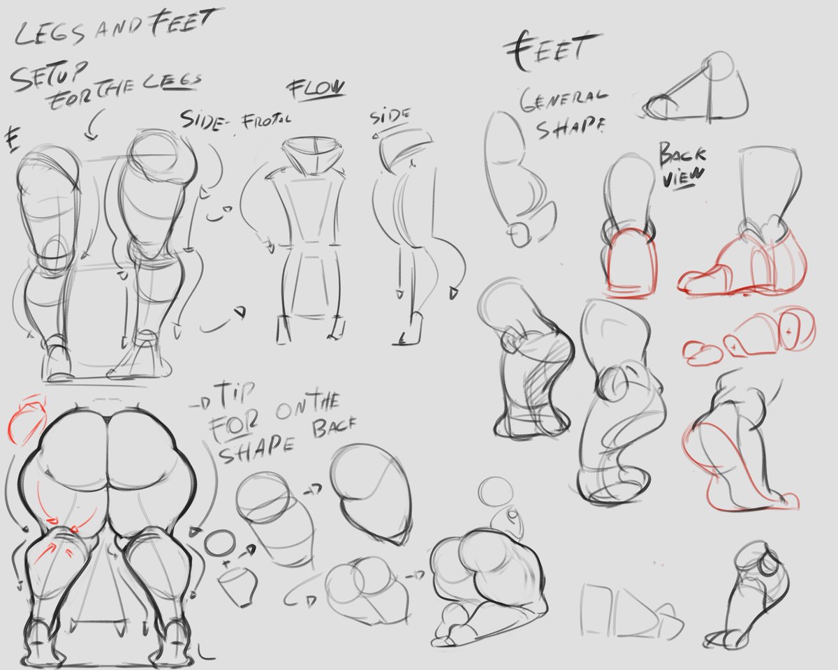 '' feet still are so wierd to draw'' - DuBetta