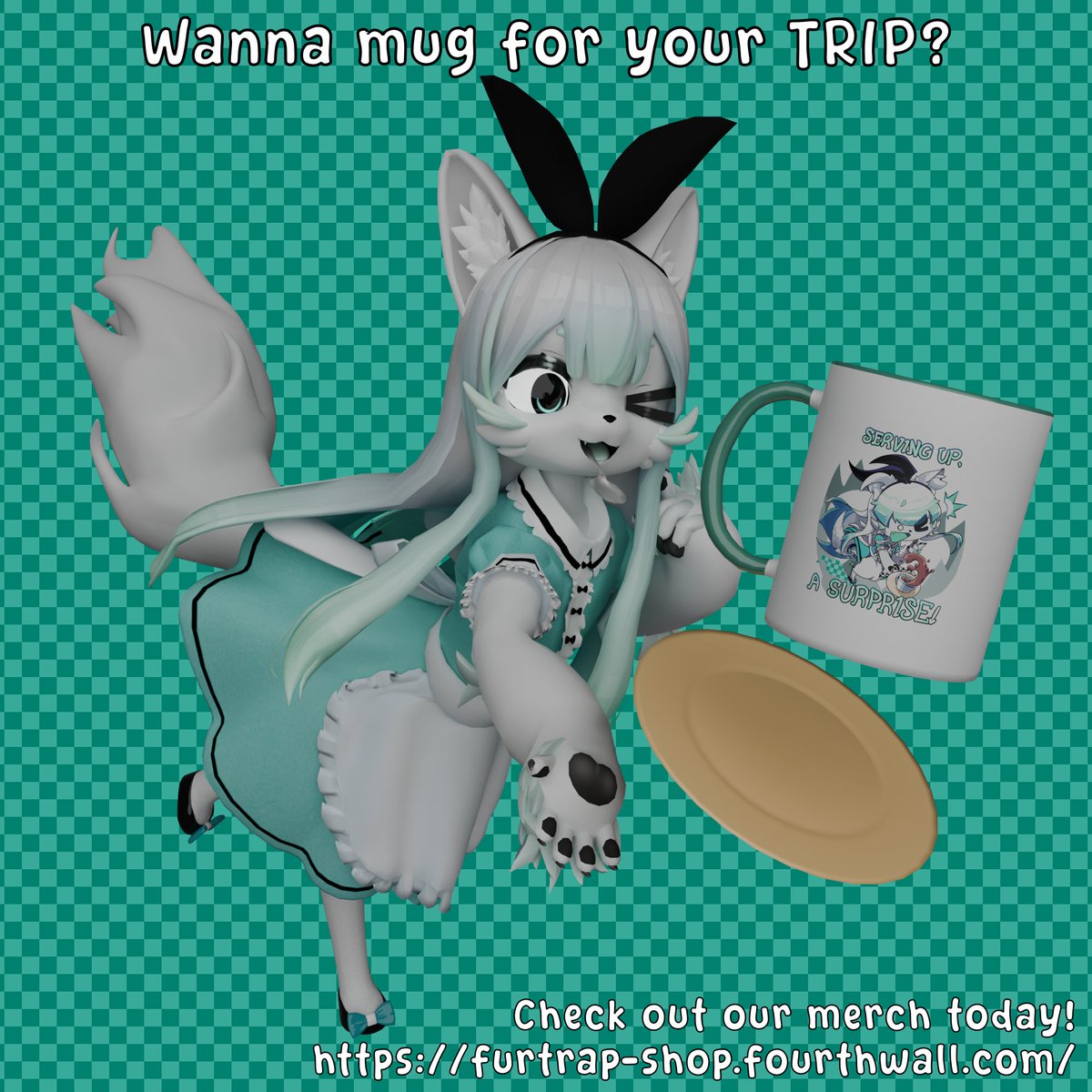 Live on Twitch!🔴

Did you know every merch sale and tip helps toward the goal? ☕️

Hope you're having a nice TRIP and see you this FALL!

Render by <a href="/LowPolyBunny/">LowPolyBunny</a>💙