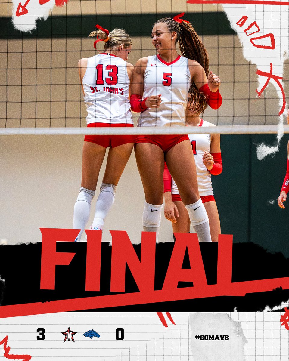 Mavs sweep the Mustangs! #GoMavs