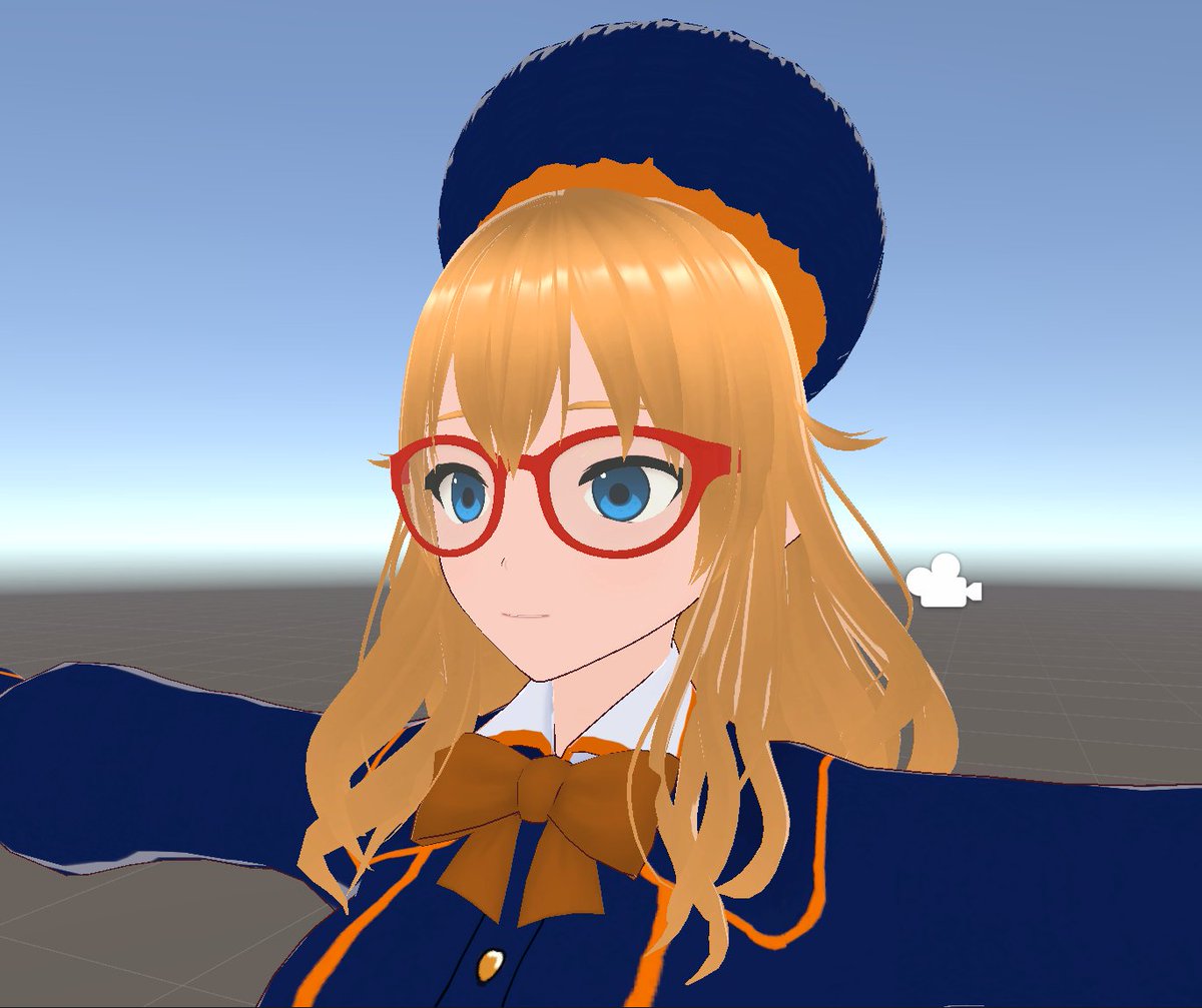 retru_254's tweet image. 衣装がまんま学生服なのでめちゃくちゃアレンジしました。不思議の国のアリスみたいな感じになりました。ベレー帽はyoutubeの動画を参考にしながらVroidStudioで髪の毛から作りました。帽子作るの初めてだったから多少ガバりました。
#3DCG #VRoidStudio #unity