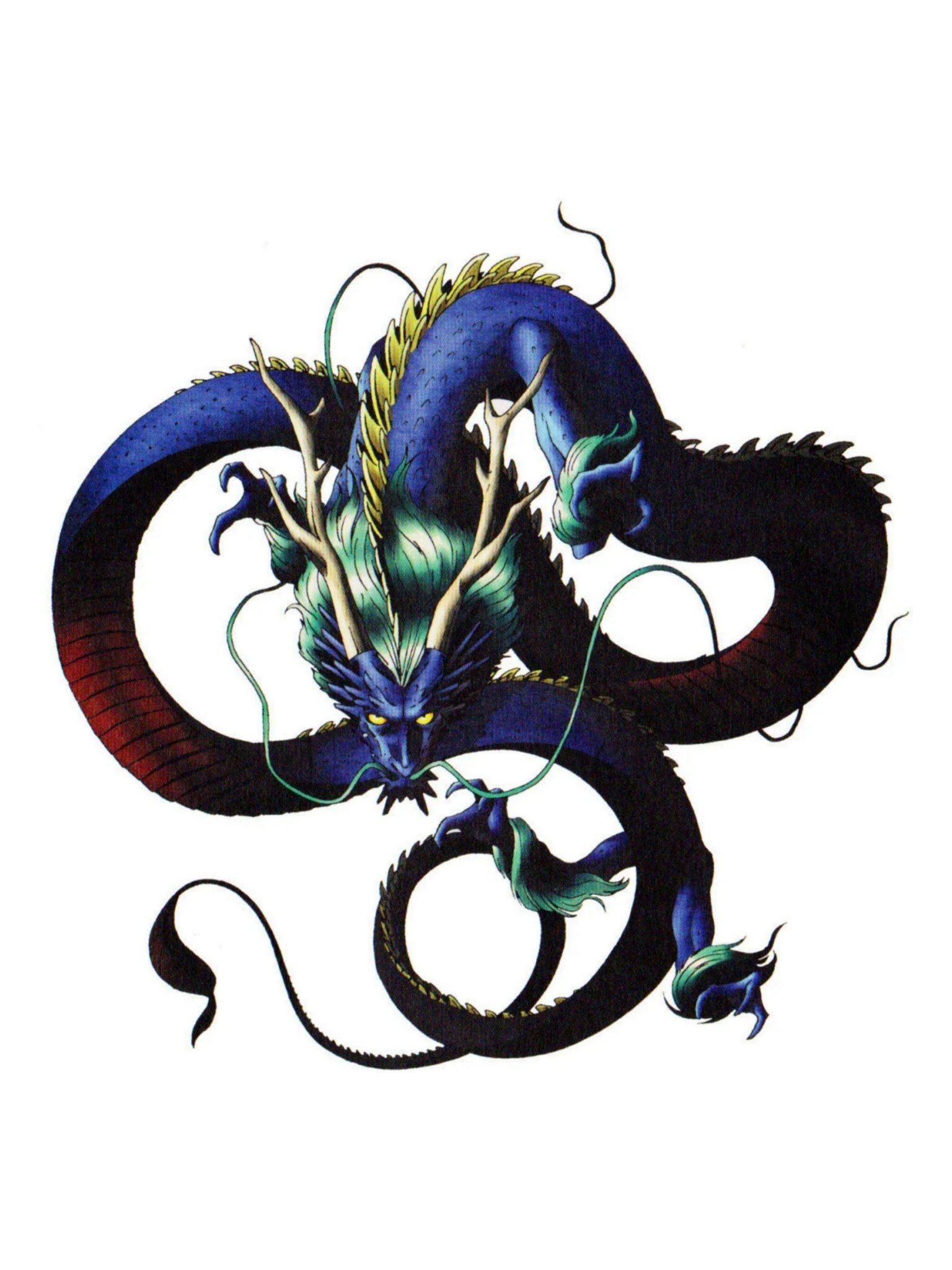 神獣二十五神　守護絵『青龍』 神獣二十五神 守護絵『青龍』