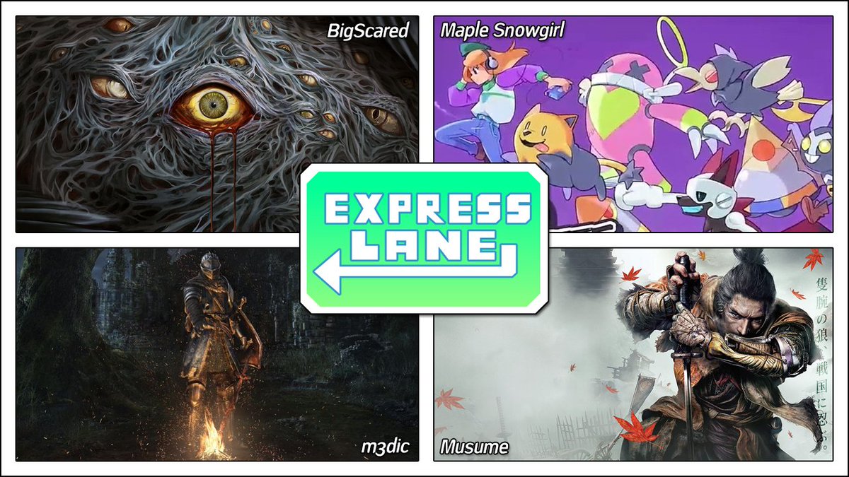Express Lane on the GDQ Twitch channel is coming up next! Featured games include Sekiro: Shadows Die Twice, Cassette Beasts, Dark Souls Remastered, and Post Trauma!

twitch.tv/gamesdonequick