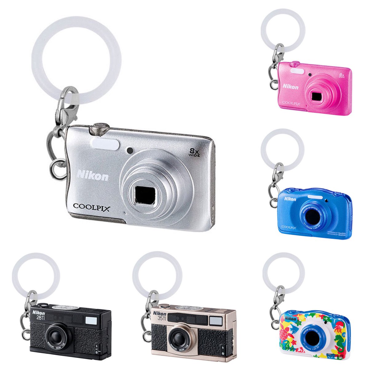 Nikon めじるしアクセサリー】 10月第5週より発売・300円。