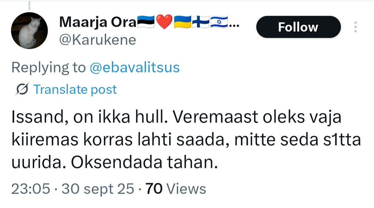 Tõsiselt huvitav, kuidas täpselt see Venemaast lahti saamine välja peaks nägema...🤔 Nagu selles laulus või? Et lükkame lahti selle Maarjamaa...