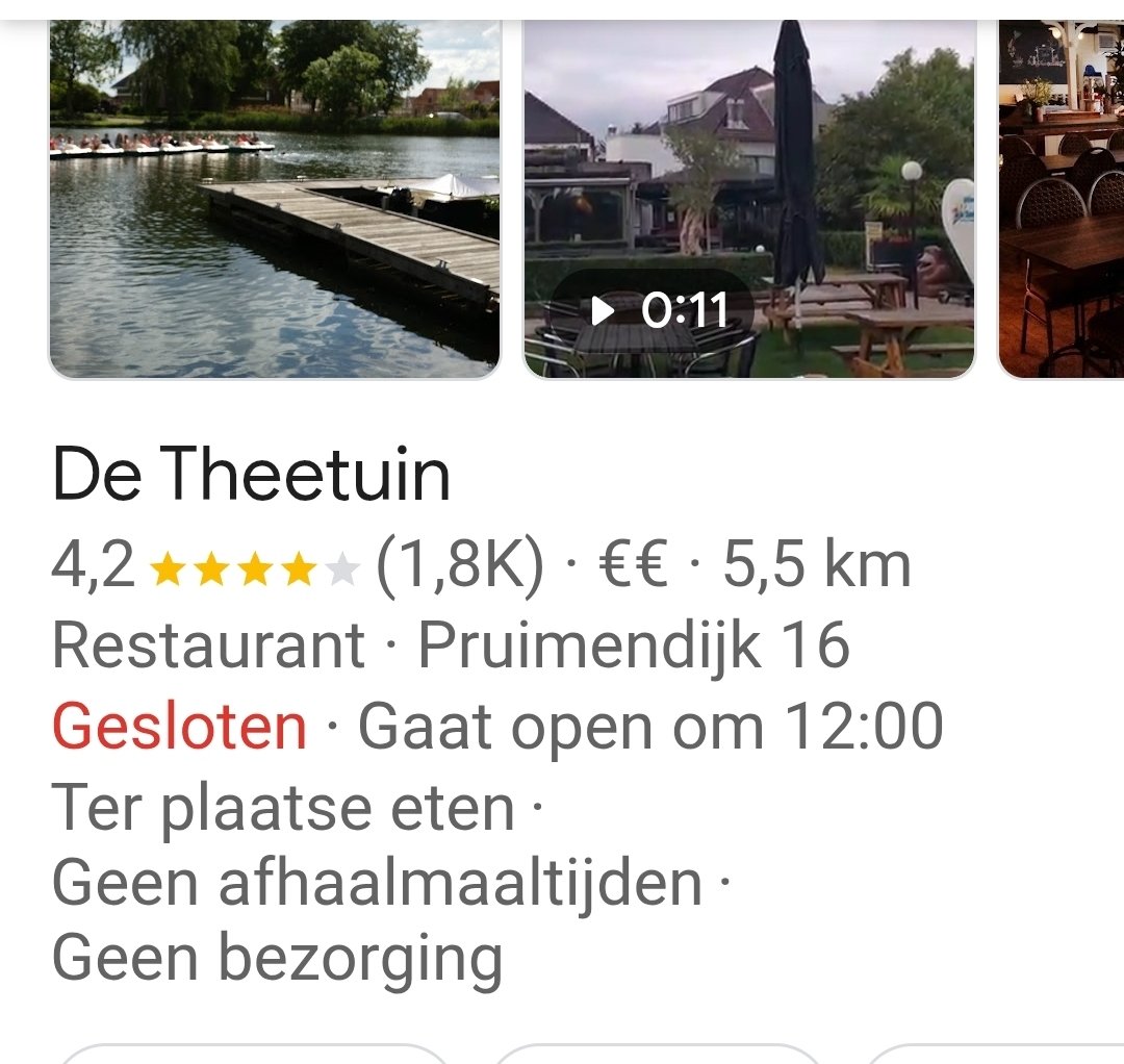 Brand in Theetuin Rijsoord