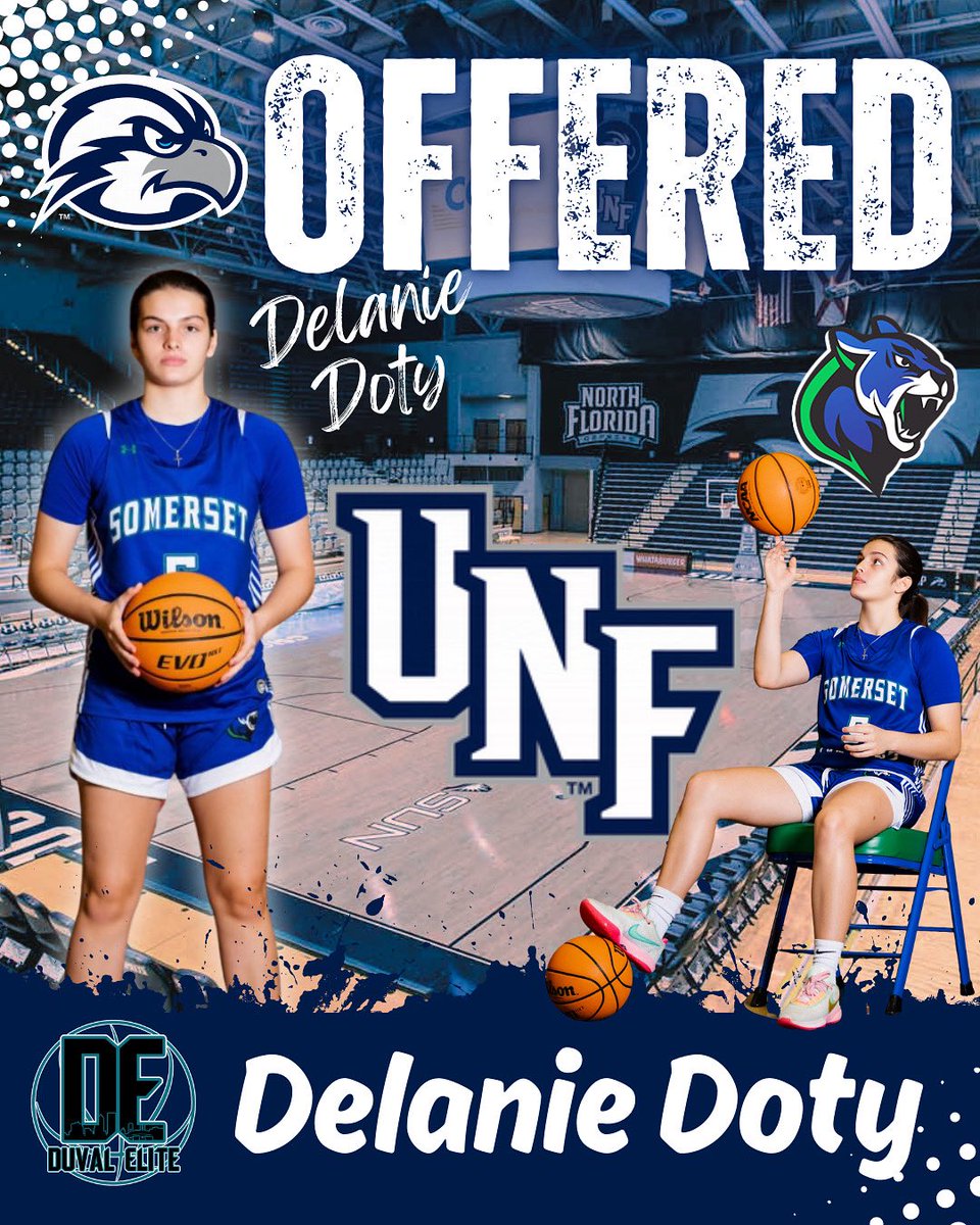 After a great conversation with Coach Lambert, I am blessed to receive a Division 1 offer from the University of North Florida. Thank you to all the coaches for believing in me.