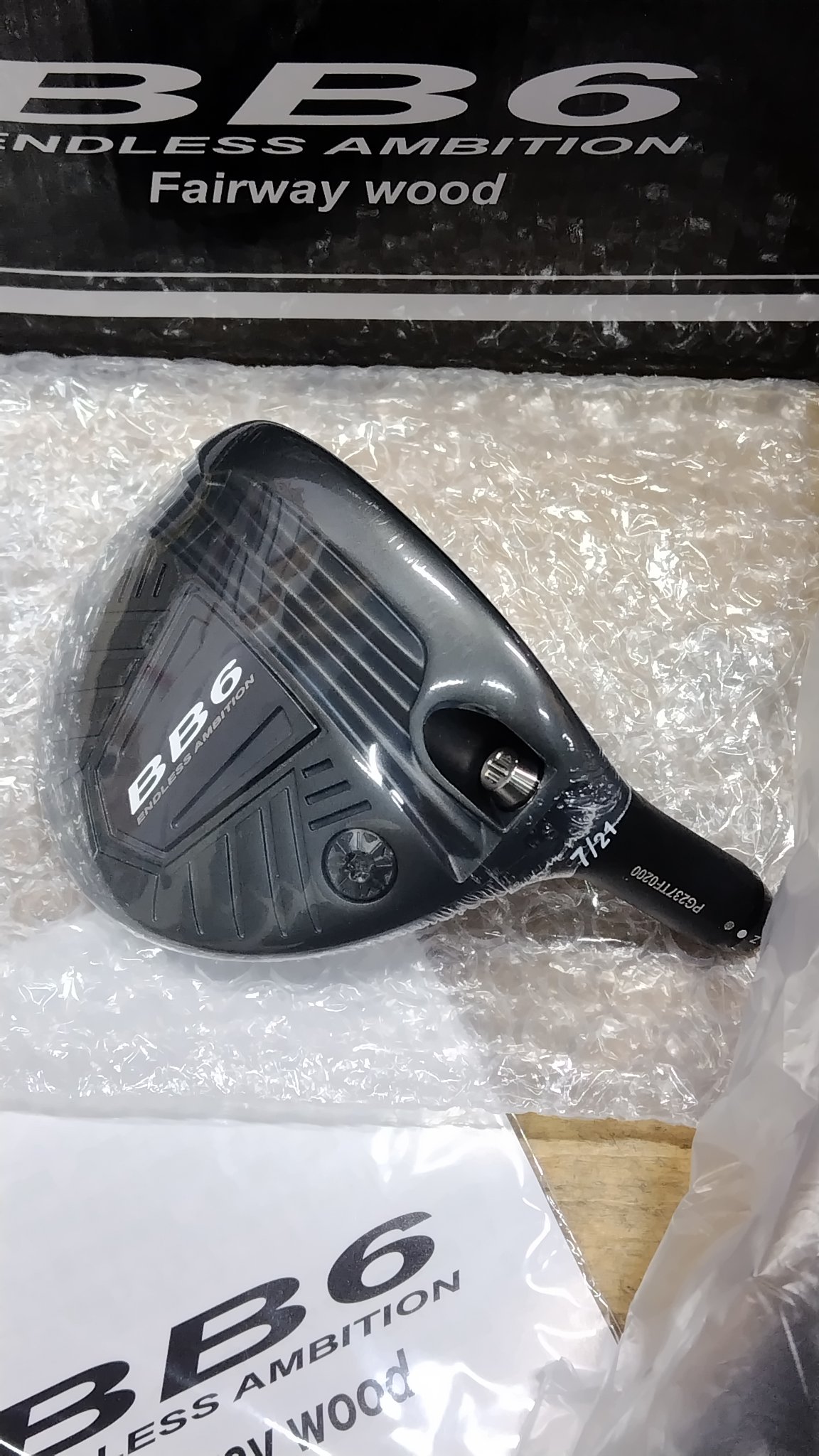BB6 フェアウェイウッド Fairway wood 3W/5W/7W[FW]プログレスProgress MoBIUS EQ FXメビウスDesignTuningデザインチューニング