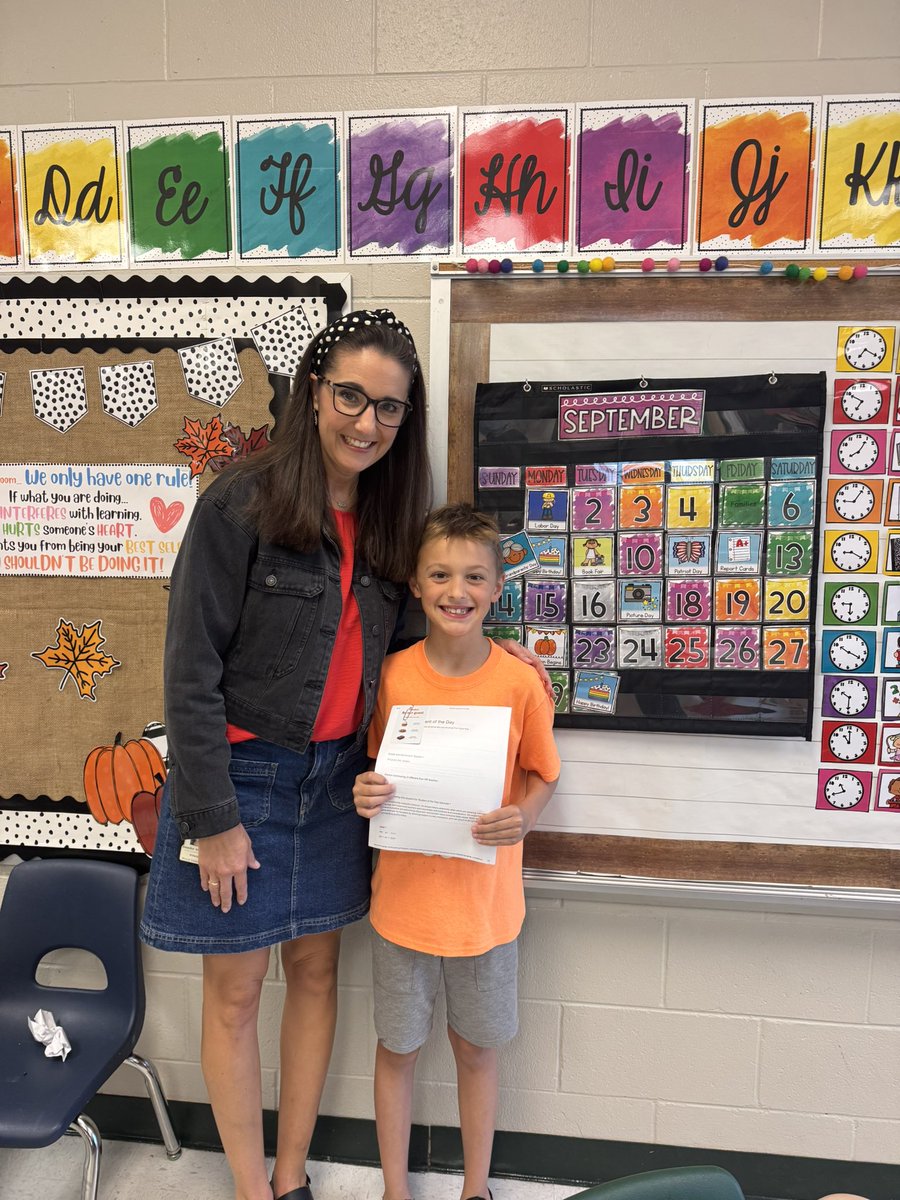 h2o2ndgrade's tweet photo. Can you see the joy on this 3rd graderโs face? You should see the joy he brings to us every day! The world needs your joy โ we love celebrating you! @MVESGainesville #studentoftheday https://t.co/LzbfxgDZXn