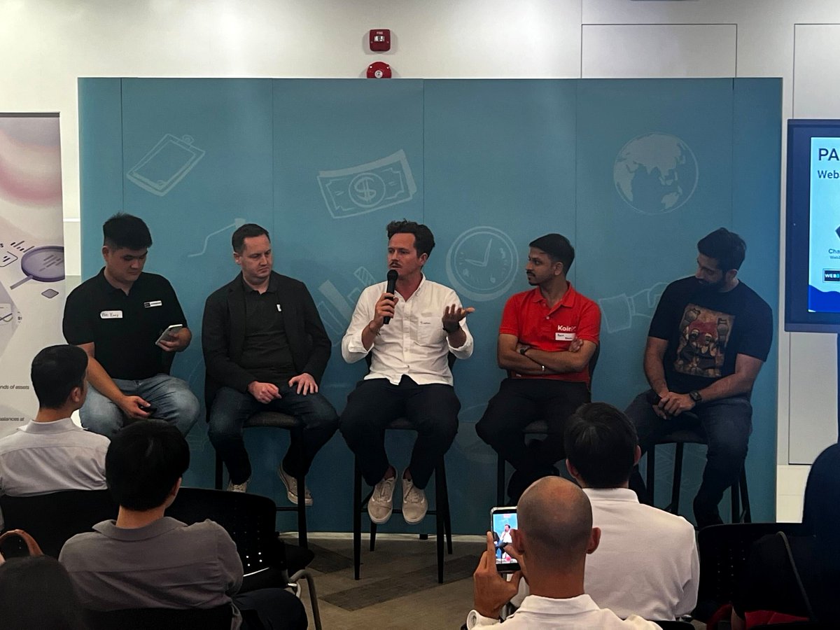 RequestNetwork's tweet image. A few topics discussed on the panel during the &quot;Web3 Accountant Meet&quot; were how real-time subledgers are reshaping financial ops, and how stablecoins are entering corporate payment flows by
- @tristanwallaert, Head of Ecosystem, Request Network
- Matthew Lovatt, Tax Partner…