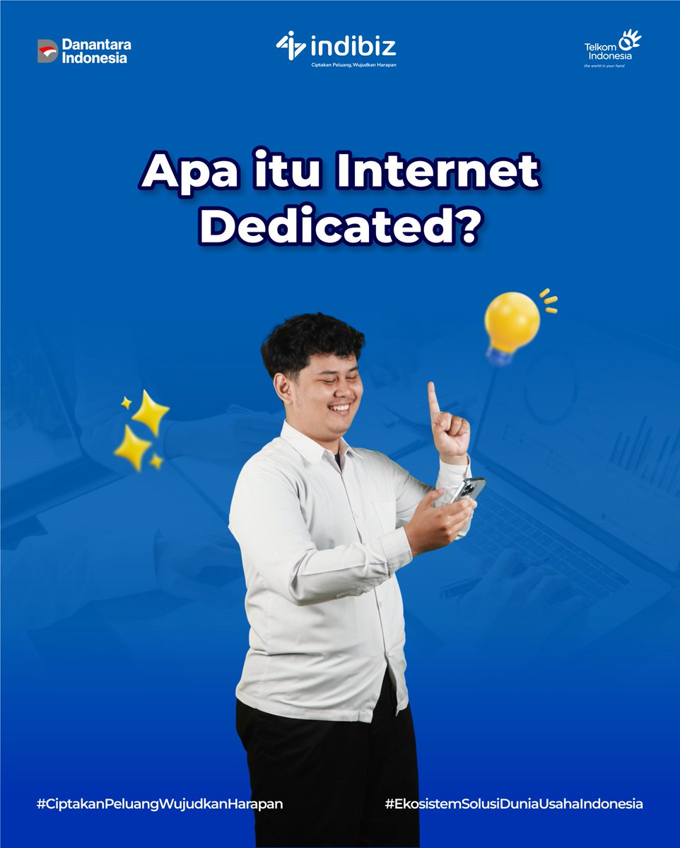 Indibiz_jtdiy's tweet image. Internet dedicated cocok untuk bisnis, organisasi dan broadband yaa Sobiz, Pasang Indibiz sekarang yuk!
Info lengkap di indibiz.co.id/flash/promo atau hubungi 08112680147📷
#Indibiz #Indibizjtd #InternetBisnis
#CiptakanPeluangWujudkanHarapan
#EkosistemSolusiDuniaUsahalndonesia