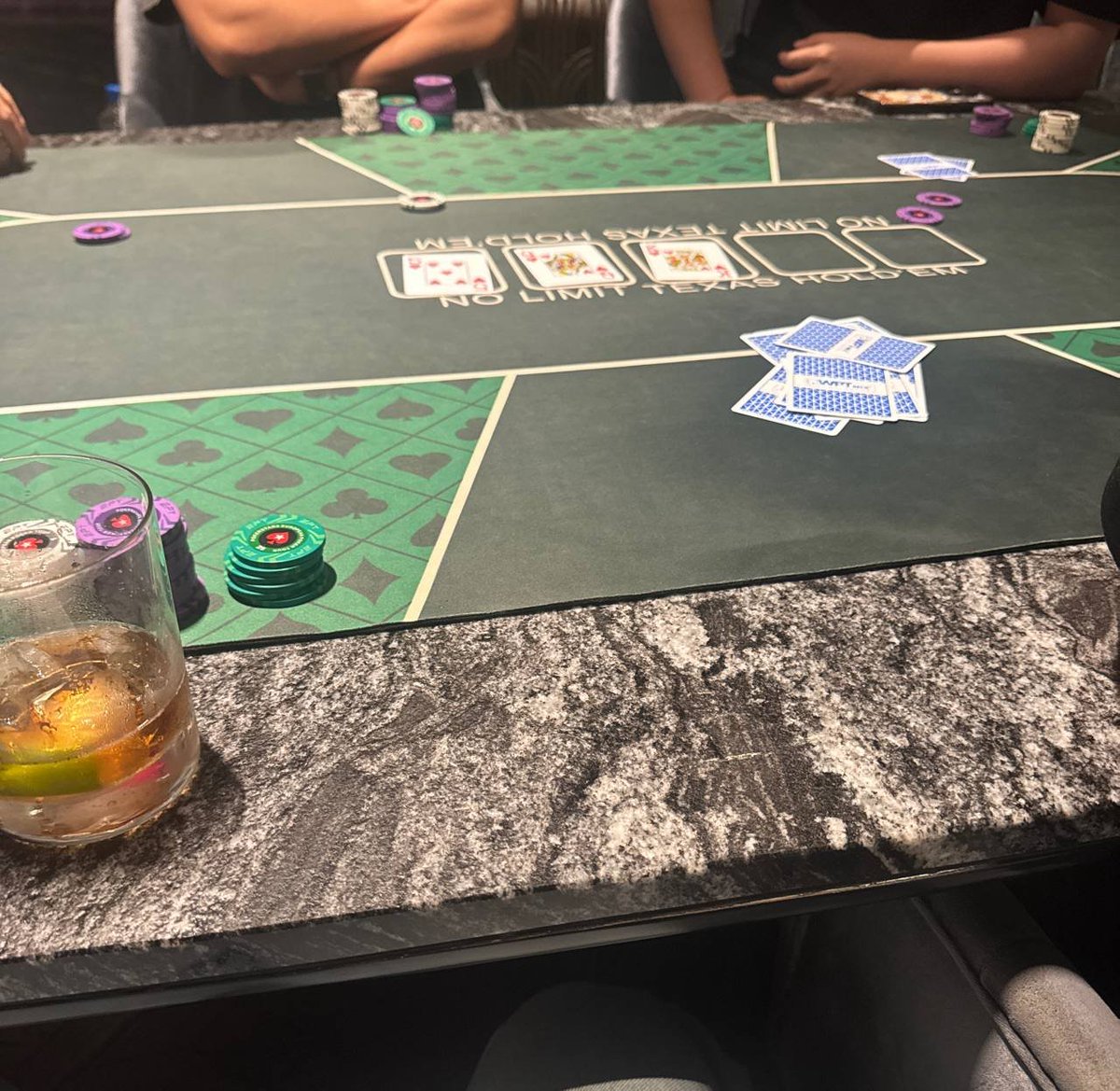 Hey X!
this message marks the start of my journey from low/mid stakes to high stakes NLH Poker!

I will play both online multi table and offline cash games.
follow along for on my journey :)