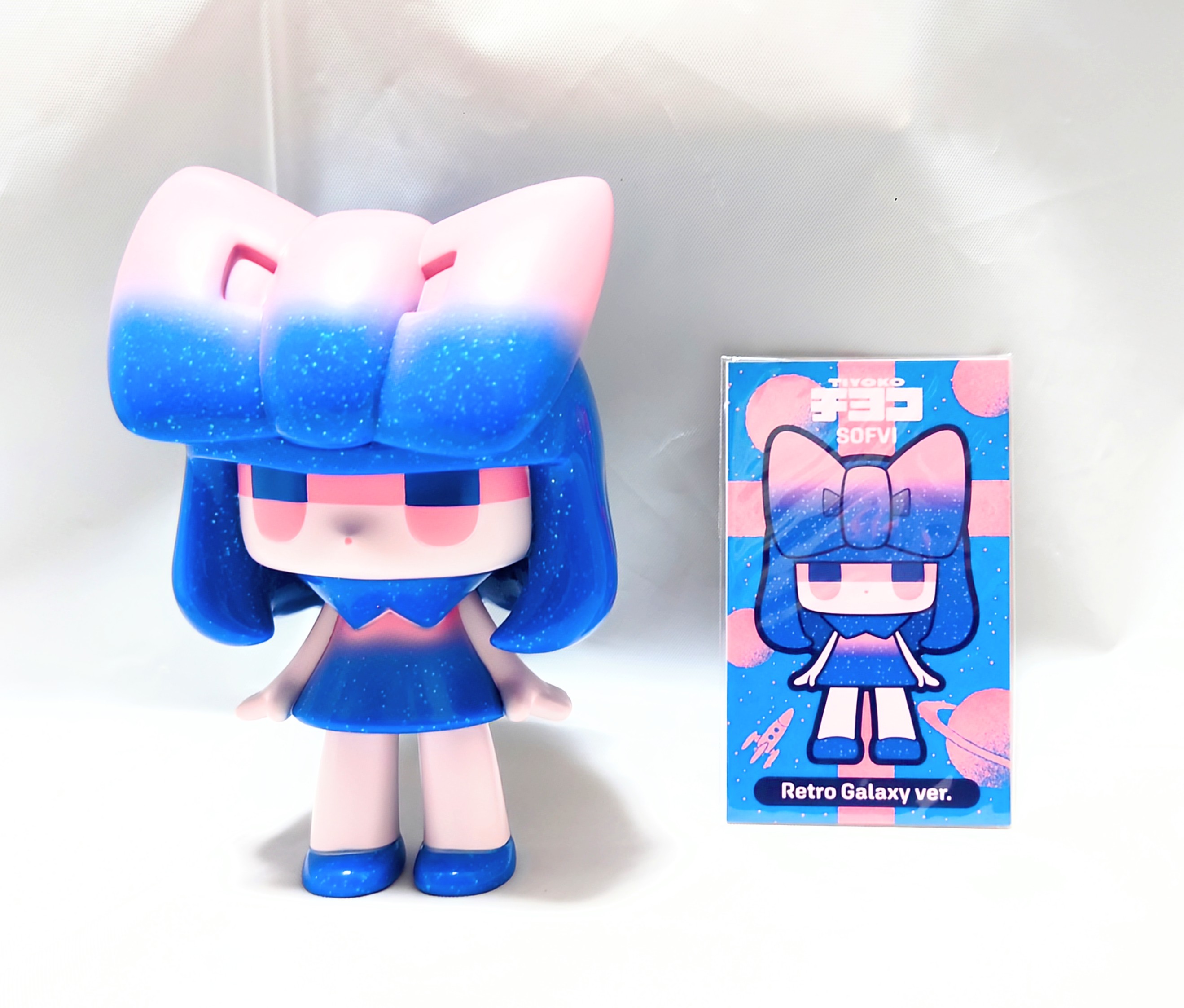 チヨコ　レトロギャラクシー　ソフビ　ソフコン　新作 チヨコ ソフビ レトロギャラクシー ソフコン タカハシユリ