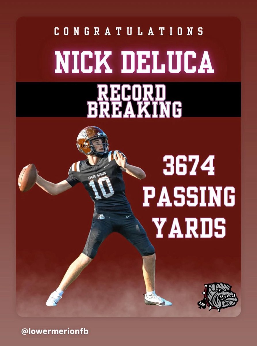 Well done <a href="/Nick_deluca10/">Nicholas DeLuca</a> 
I’m sure some people are noticing <a href="/MUHawksFB/">Monmouth Football</a> <a href="/RFootball/">Rutgers Football 🪓</a> <a href="/ShipFootball/">Shippensburg Football</a>