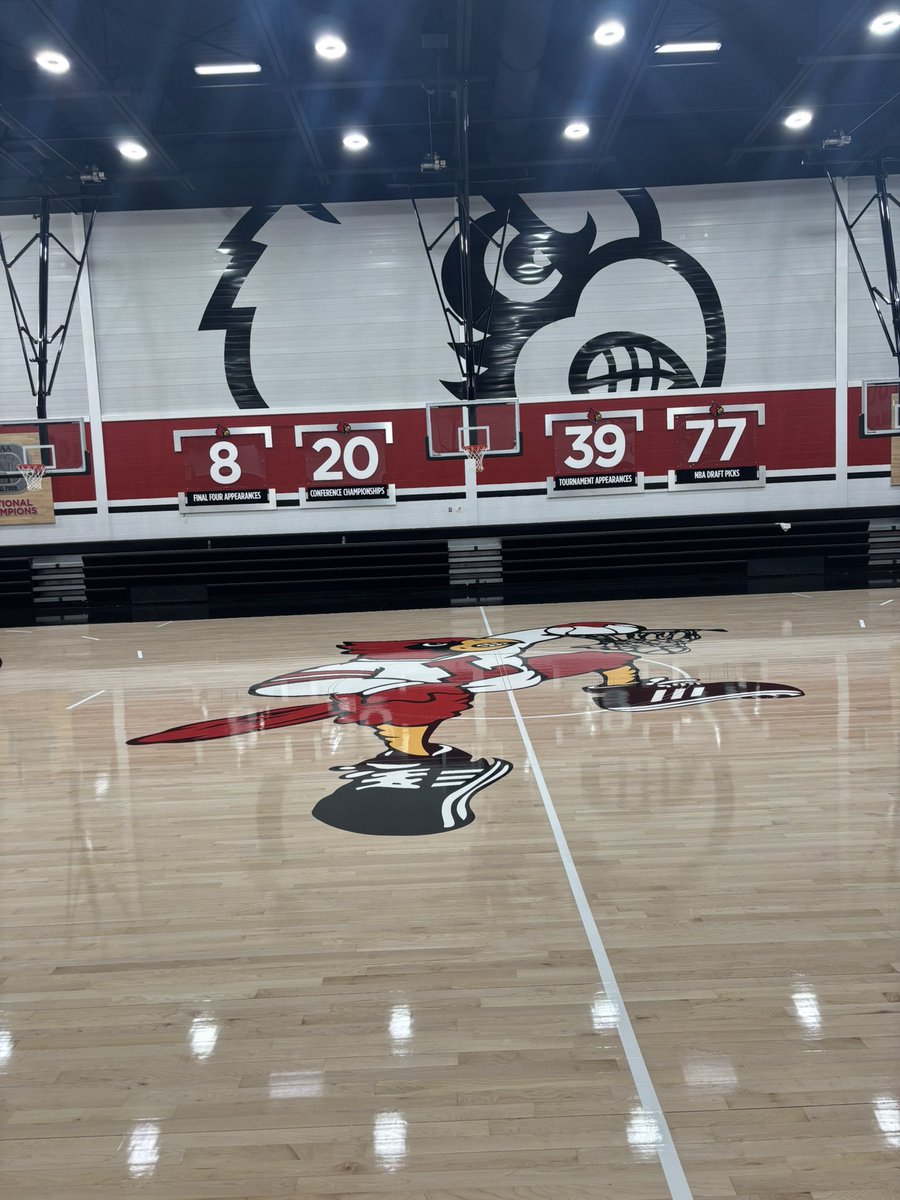 Thanks to <a href="/LouisvilleMBB/">Louisville Men's Basketball</a> for the hospitality today at practice