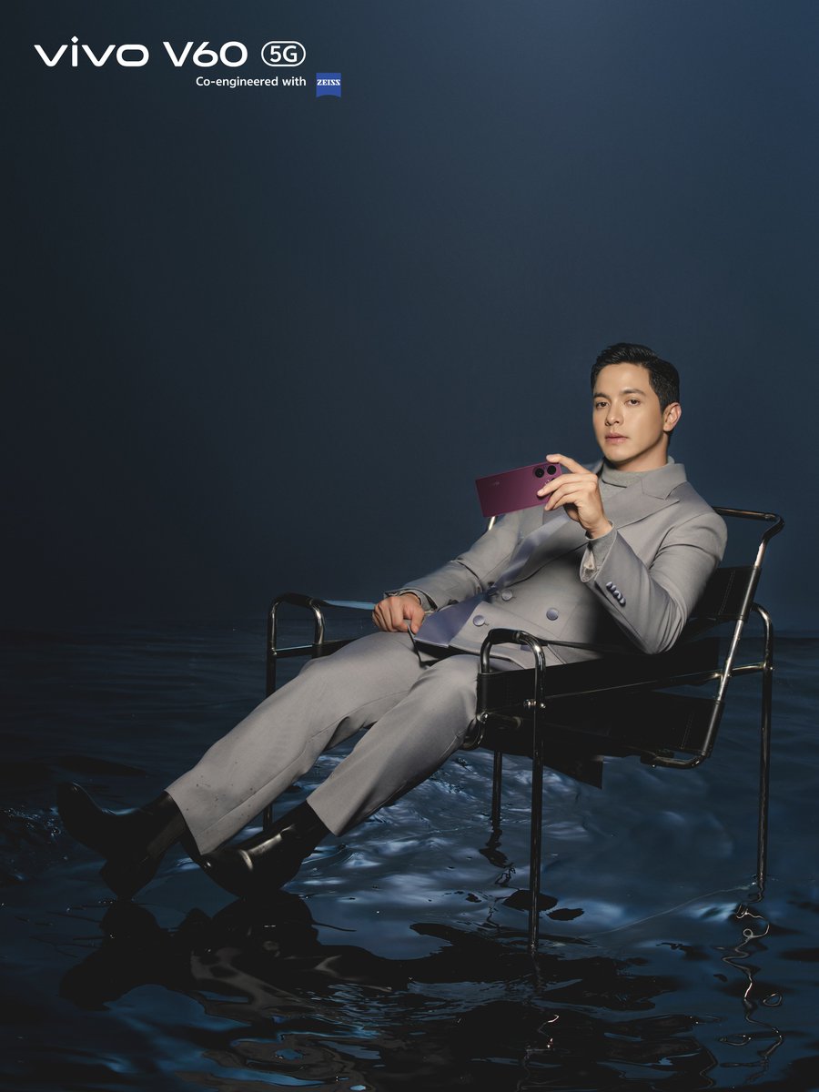 Every performance, every expression, closer than ever. vivo V60  10x Stage Portrait brings <a href="/aldenrichards02/">Alden Richards</a>'s star moments right to the palm of your hand.