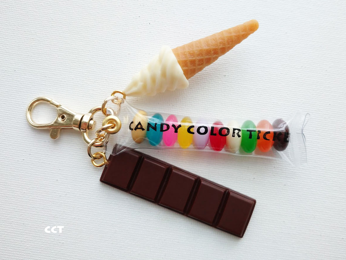 CANDY COLOR TICKET フェイクスイーツ作家様 ハンドメイド作家様