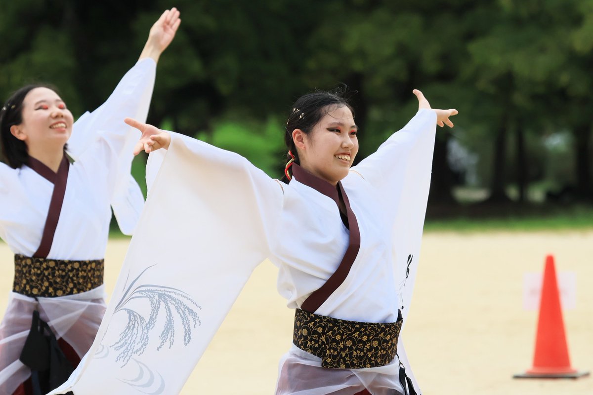 四天王寺大学 仏喜踊 さま。
第26回 こいや祭り
北自由広場会場
2025.09.28

#四天王寺大学仏喜踊 
#仏喜踊 
#こいや祭り 
#よさこい