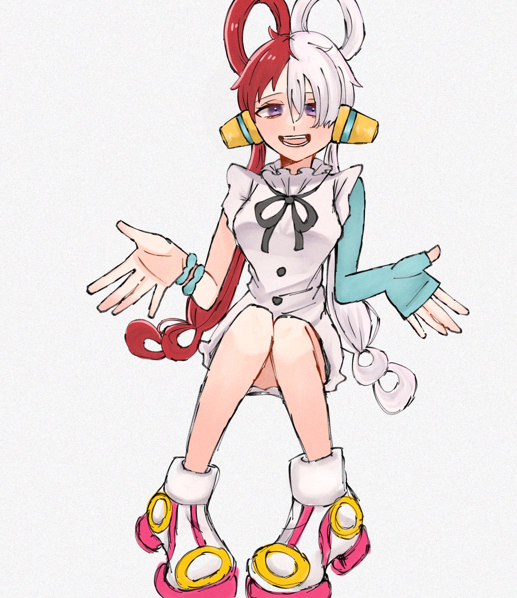 ウタ誕生日おめでとう！！❤️🤍（過去絵）
大好き！！！
 #ウタ誕生祭2025 
 #ウタ生誕祭2025