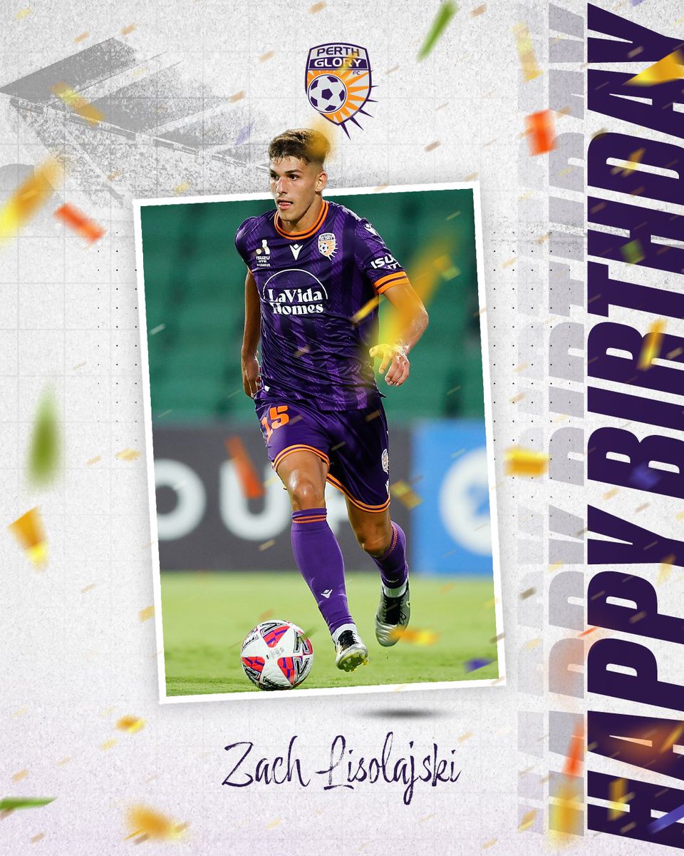 PerthGloryFC's tweet image. Hope you have a great day, Zach!
🎂🎉🥳
@aleaguemen #ONEGlory