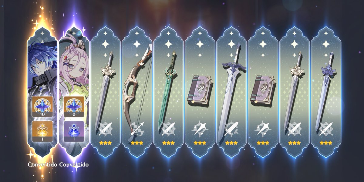 alevm___'s tweet image. Increíble, obtuve a Flins C1R1, Aino C6 y Yelan (de la emoción olvidé tomarle ss) con 175 deseos😭🥹
#Flins #GenshinImpact #Aino #Yelan