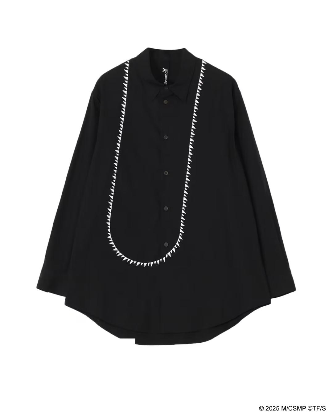 【早い者勝ち】Ground Y ブラック テーラードジャケット GROUND Y(グラウンドワイ) 24SSRAISED STRIPE OVERSIZED JACKET
