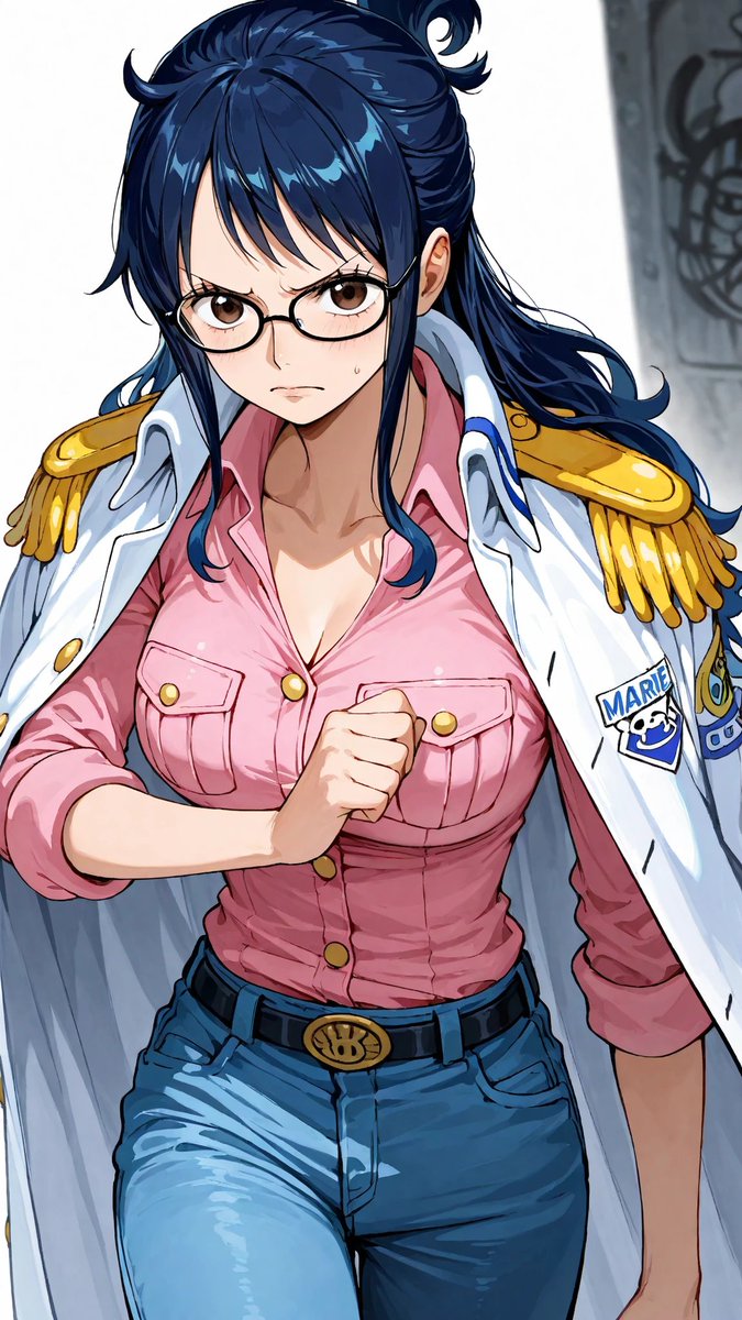 RobinNico21146's tweet photo. Captain Tashigi (One Piece) 🖤⚔️ Part 1
Source: https://t.co/l4xuHZ8Zaj
#AIart #anime #fanart #illustration #wallpaper #waifuart #femalemarine #marineonepiece #swordwoman #Tashigi #tashigionepiece #ONEPIECE #onepiecefanart #onepieceart https://t.co/ejYm9v92jY
