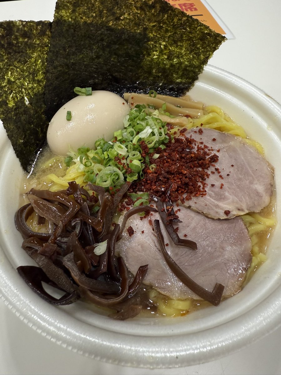 miyashitayoki's tweet photo. 農業WEEKでラーメン休憩
#農業WEEK https://t.co/k6ibqMurfj