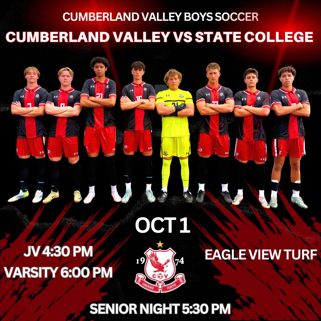 CVEaglesSoccer's tweet image. Tomorrow we celebrate our amazing seniors! 🦅❤️Join us for Senior Night and show your Eagle pride! #CVStrong #GoEagles #invictus #cvsoccer #SeniorStrong