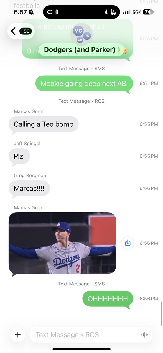 Keep calling your shots <a href="/MarcasG/">Marcas Grant</a> 🔥 

#Dodgers | <a href="/ESPNLosAngeles/">ESPN Los Angeles</a> <a href="/Corporate_Greg/">Greg Bergman</a> <a href="/JeffSpiegel/">Jeff Spiegel</a>