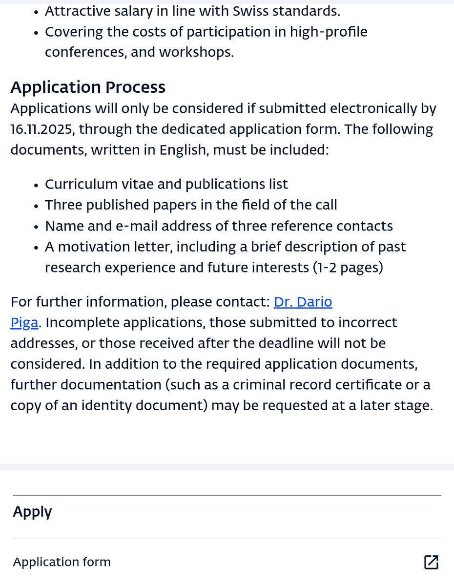 Graduate position.
Application form: supsi.ch/en/bando5050
<a href="/matajson/">Oluwaseun Ajayi, Ph.D. 🇳🇬 🇺🇸</a> <a href="/Ahmypeace/">Amaka Peace Chiemezie</a> <a href="/adedoyeean/">Ade</a> <a href="/anifel20/">Felo Anifel</a> <a href="/Kayodeoshinubi/">K.O.</a> <a href="/Olu_Jumob/">Oluwole Òtègbèmí</a> <a href="/olumuyiwaayo/">Olumuyiwa Igbalajobi, Ph.D</a> <a href="/particular6/">Adelabu</a> <a href="/Kayodeoshinubi/">K.O.</a>
<a href="/TSAdedara/">Toyosi Stephen Adedara</a> <a href="/SamdGreat01/">Samuel Ajayi, PhD 🇳🇬🗣️🌐</a>