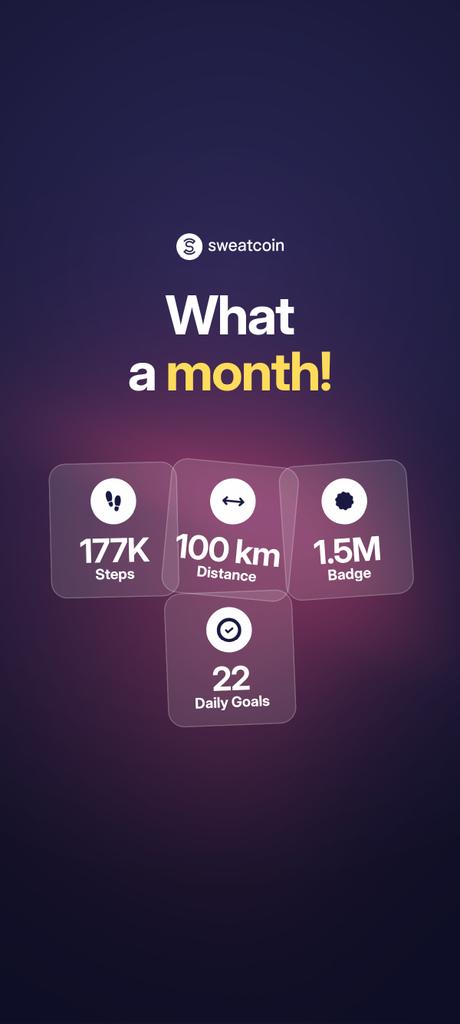 What a month <a href="/Sweatcoin/">Sweatcoin</a>
