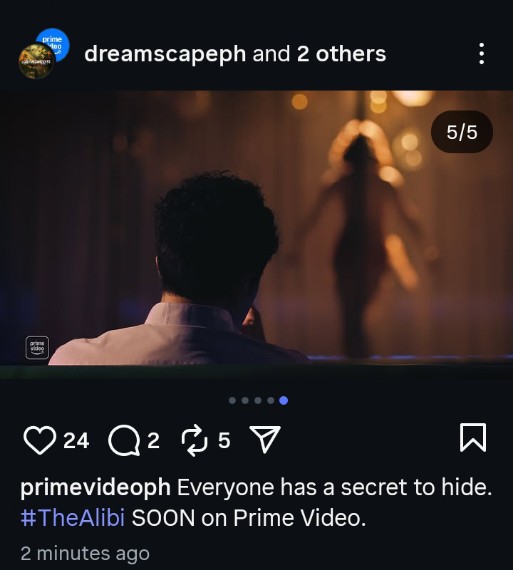 claa1ree's tweet photo. #TheAlibi soon in PRIME VIDEO!!

HUYYYYYY😭 https://t.co/AI8QuDmJbQ